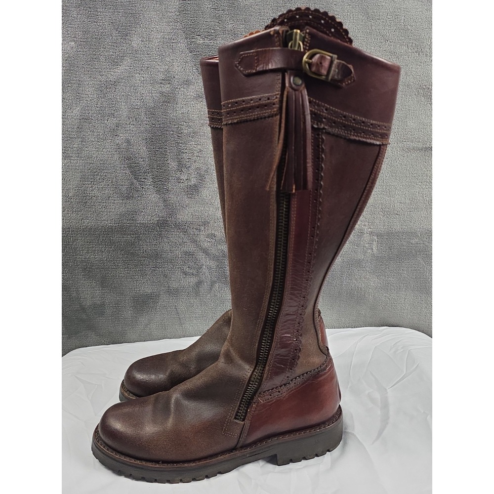 Rey Pavon Montaria Spanish Hunting/Riding Boots Women's Size 39 US 8.5 Tall... - Picture 3 of 10